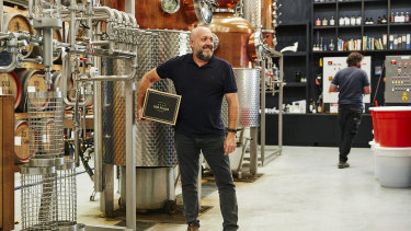 Stuart Gregor of Four Pillars Gin says a pivot into hand sanitisers has helped keep the brand afloat.