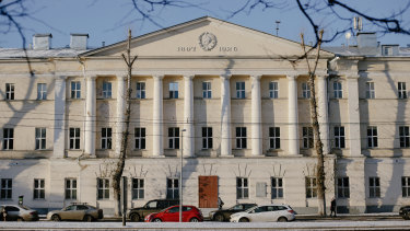 The military compound in Moscow that houses Unit 26165.