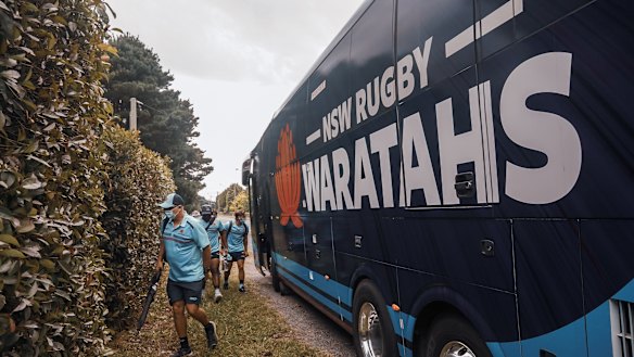 It’s back: The Waratahs won’t be missed when they travel down the Hume Highway in the team bus on Friday. 