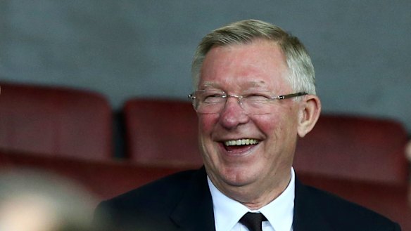 Alex Ferguson has spoken for the first time since a serious health crisis.
