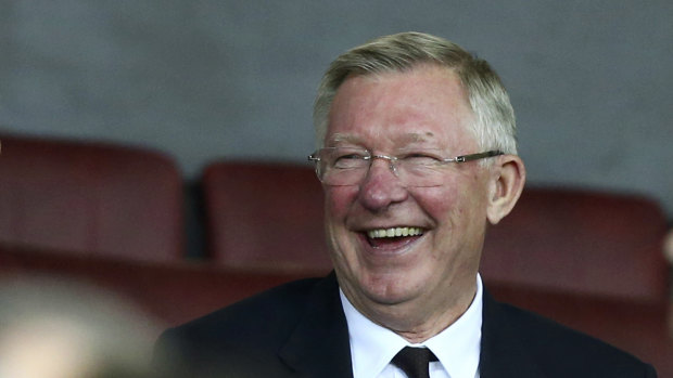 Alex Ferguson has spoken for the first time since a serious health crisis.