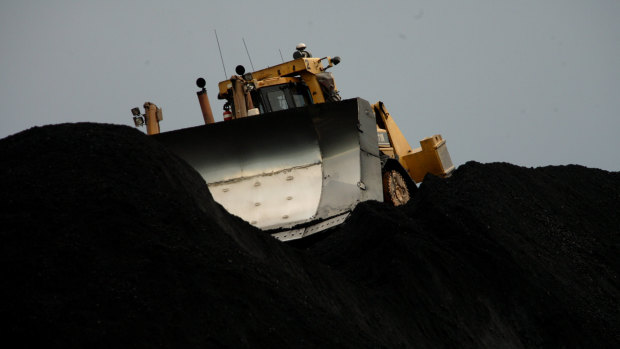 Whitehaven Coal reported a sharply lower profit last financial year.