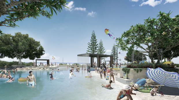 A new pool is proposed for Toondah Harbour.