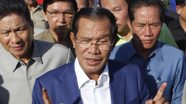 Cambodian Prime Minister Hun Sen