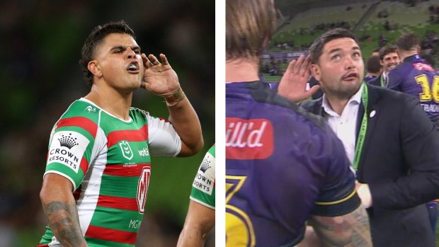 South Sydney believe that Brandon Smith was mocking Latrell Mitchell after the game.