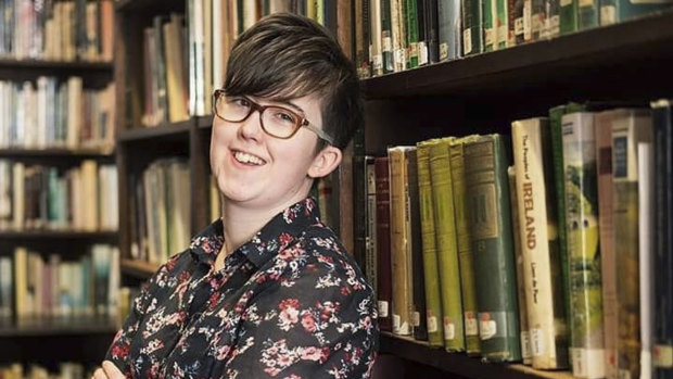 Lyra McKee was shot and killed when guns were fired during clashes with police in Londonderry, Northern Ireland.  