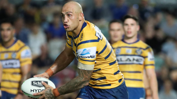 Parramatta's Blake Ferguson will be in for a busy night.