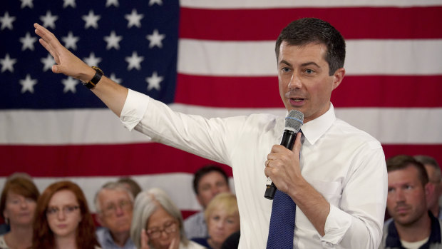 Democratic presidential candidate Pete Buttigieg has surged to the lead of polls in the key state of Iowa. 