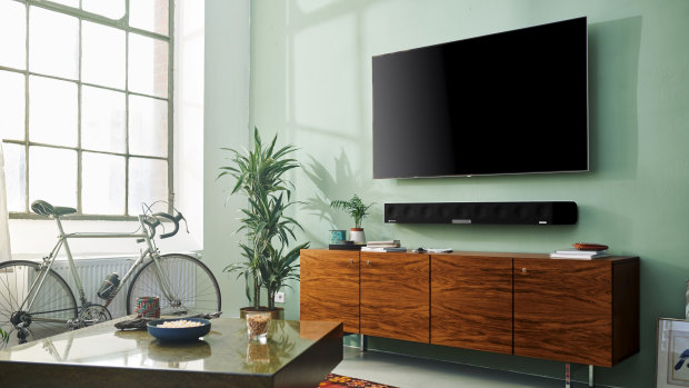 The Ambeo lends atmosphere to films and is an excellent soundbar for music.