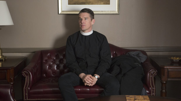 Ethan Hawke in First Reformed.