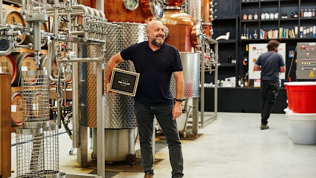 Stuart Gregor of Four Pillars Gin says a pivot into hand sanitisers has helped keep the brand afloat.