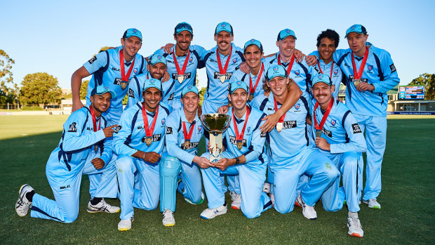 NSW enjoy the moment after claiming the one-day silverware.