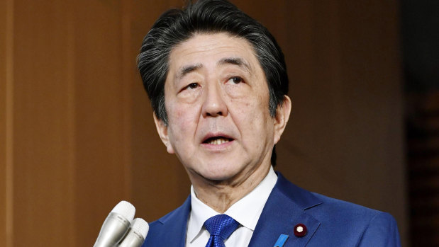 Increasing debt to shore up economy: Japan's Prime Minister Shinzo Abe.