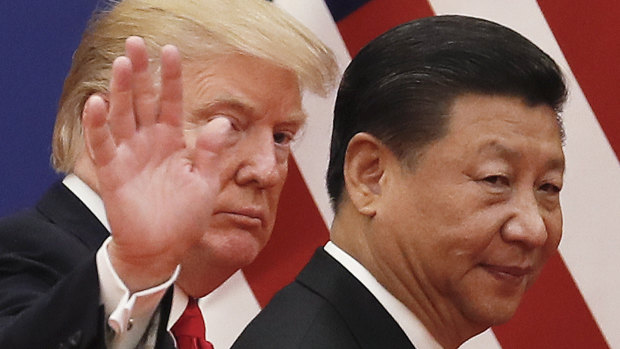 The US-China trade war continues to cast a shadow over world markets.