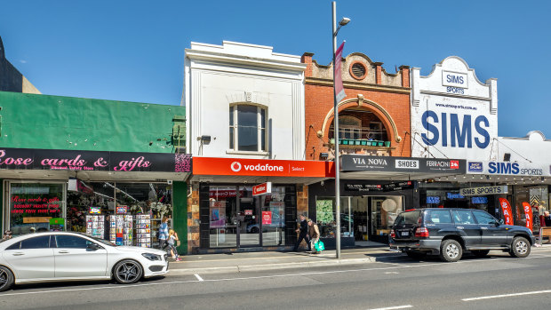 A development boom is keeping investors primed in the Puckle Street shopping strip with No. 57 selling for $1.54 million.