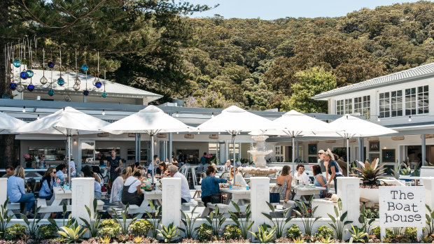 The Boathouse Hotel at Patonga is the couple's latest venture.