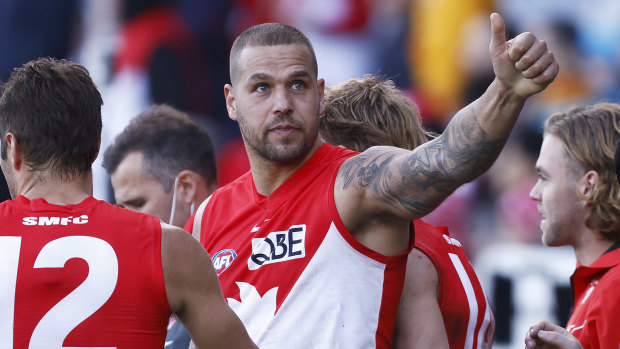 Lance Franklin is being rested from Sydney’s clash with North Melbourne.