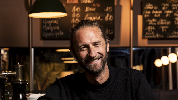 "It's up to us now": Justin Hemmes at his venue Bar Topa, which is geared towards older diners and drinkers.