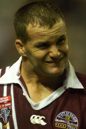 Storied career: Ryan played State of Origin for Queensland and 155 games for the Broncos.