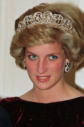Princess Diana wears the Spencer tiara at Government House in Adelaide in 1985. The piece will be inherited by her granddaughter  Princess Charlotte.