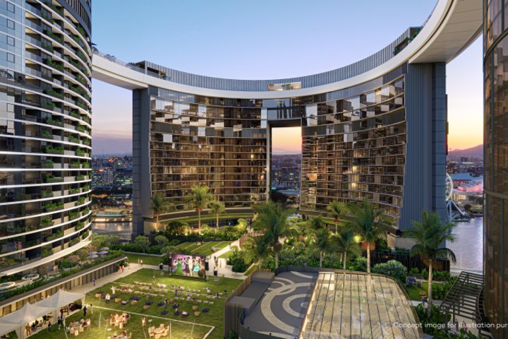 The Star Grand Hotel will anchor the $3.6 billion Queens Wharf entertainment extravaganza.