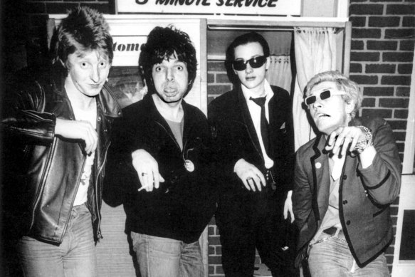 The Damned had a stage presence like nothing the audience had seen.