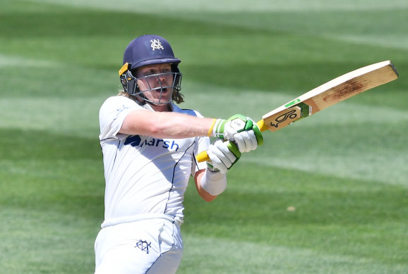 Will Pucovski batting for Victoria