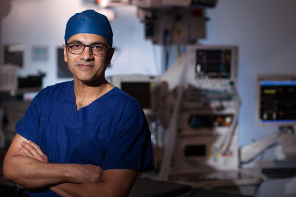 Plastic and reconstructive surgeon Professor Anand Deva.