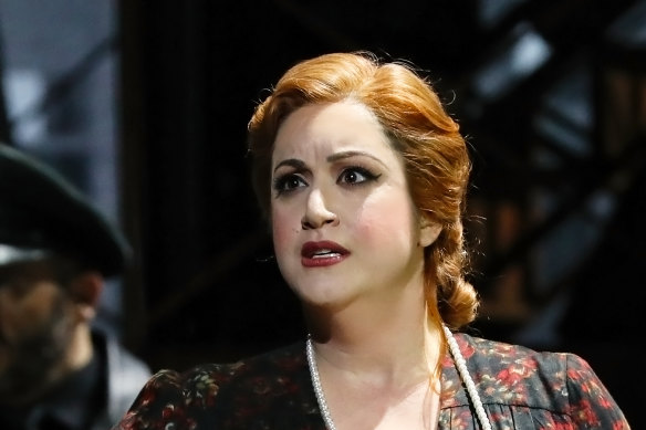 Natalie Aroyan as Odabella in Opera Australia's production of Attila, which was cancelled this week.
