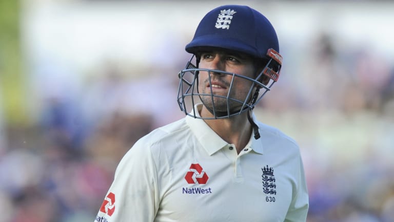 Departing: Alastair Cook has announced his retirement from international cricket.