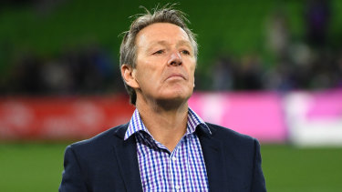 Craig Bellamy believes the sharks are being "condescending" in his praise to the Storm