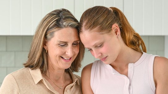 Danni Rowlands said her daughter Winnie made a PowerPoint presentation to make a case to go on Snapchat.