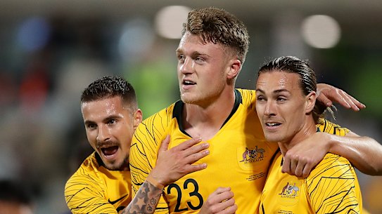 The Socceroos are unlikely to play England in London next month. 