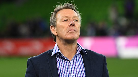 Craig Bellamy believes the Sharks are being 'condescending' in their praise of Storm