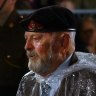 Rain stops at Anzac Day dawn service after chaplain’s prayers