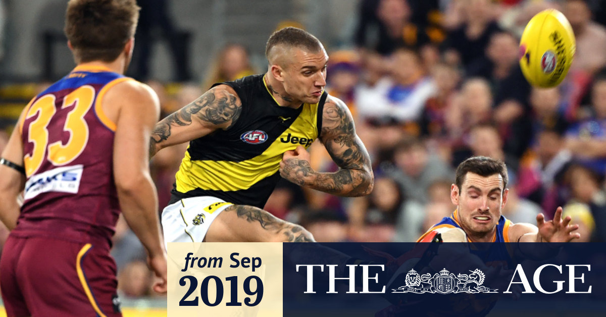 AFL Second Qualifying Final 2019 live: Brisbane Lions v ...