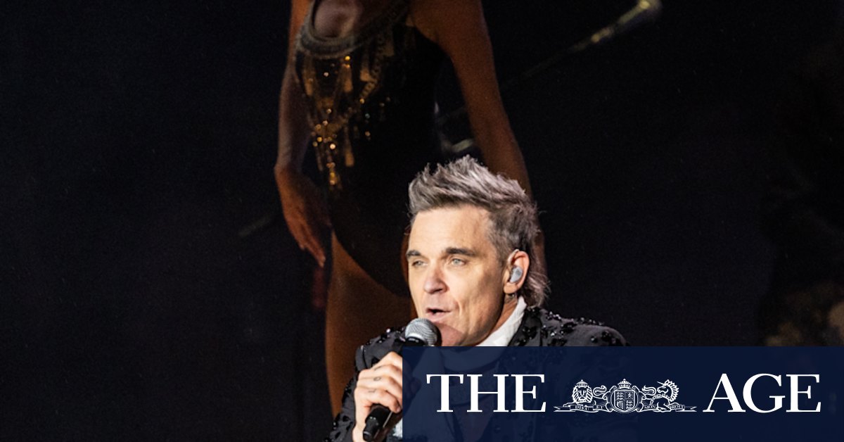 No snob, Robbie Williams proves he can still make an audience come undone