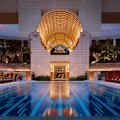 Shipshape: The hotel pool.