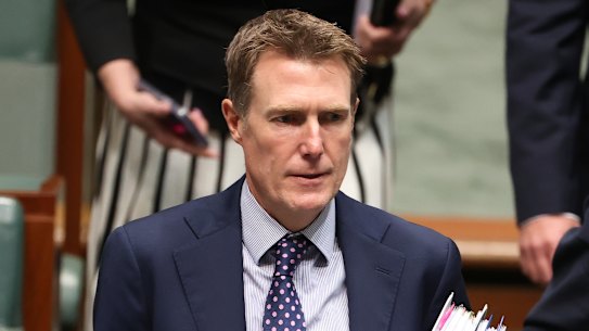 Industry Minister Christian Porter has faced intense criticism for accepting an undisclosed sum of money through a blind trust.