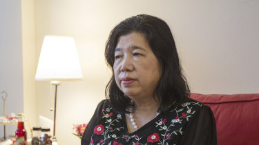 Susanna Liew, the wife of Raymond Koh, a Christian pastor abducted in February 2017, in her house in Kuala Lumpur.