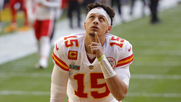Patrick Mahomes is trying to buck the NFL MVP curse in the Super Bowl.