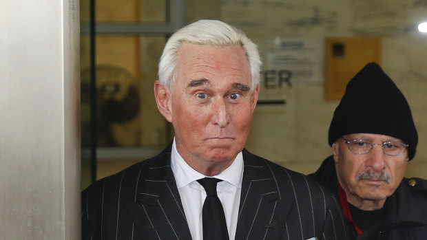 Roger Stone, former campaign adviser for President Donald Trump.