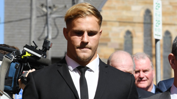 St. George Illawarra Dragons player Jack de Belin.