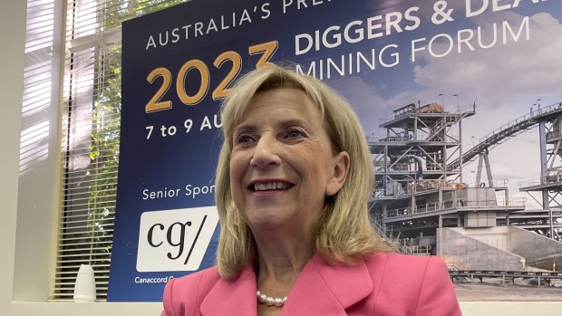 Lynas Rare Earths chief executive Amanda Lacaze says a new Australian processing plant in Kalgoorlie is on track to produce mixed rare-earth carbonate from September.