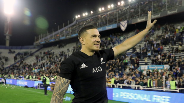 Sonny Bill Williams is back in the starting side.