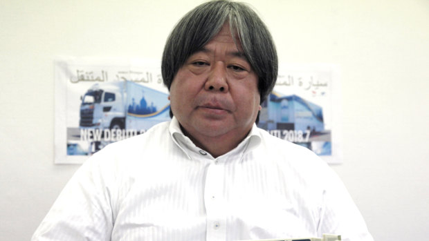 Yasuharu Inoue, chairman of Mobile Mosque Executive Committee.