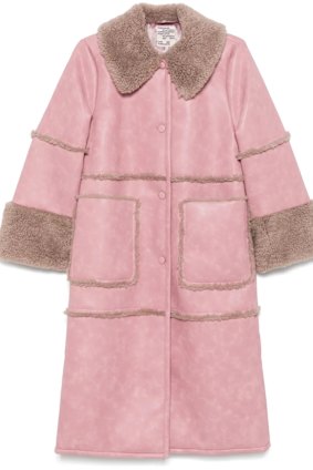 Brown’s new coat by Danish brand Baum und Pferdgarten.