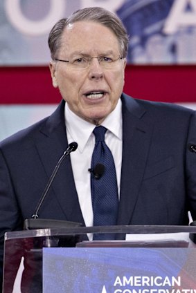 Wayne LaPierre, vice-president of the NRA.