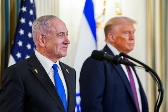 Israeli Prime Minister Benjamin Netanyahu met with Donald Trump at the White House on September 29.