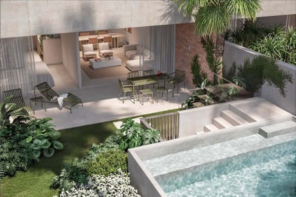 An artists impression of what the Bonobo by Raes development is expected to look like when it opens in four weeks time.